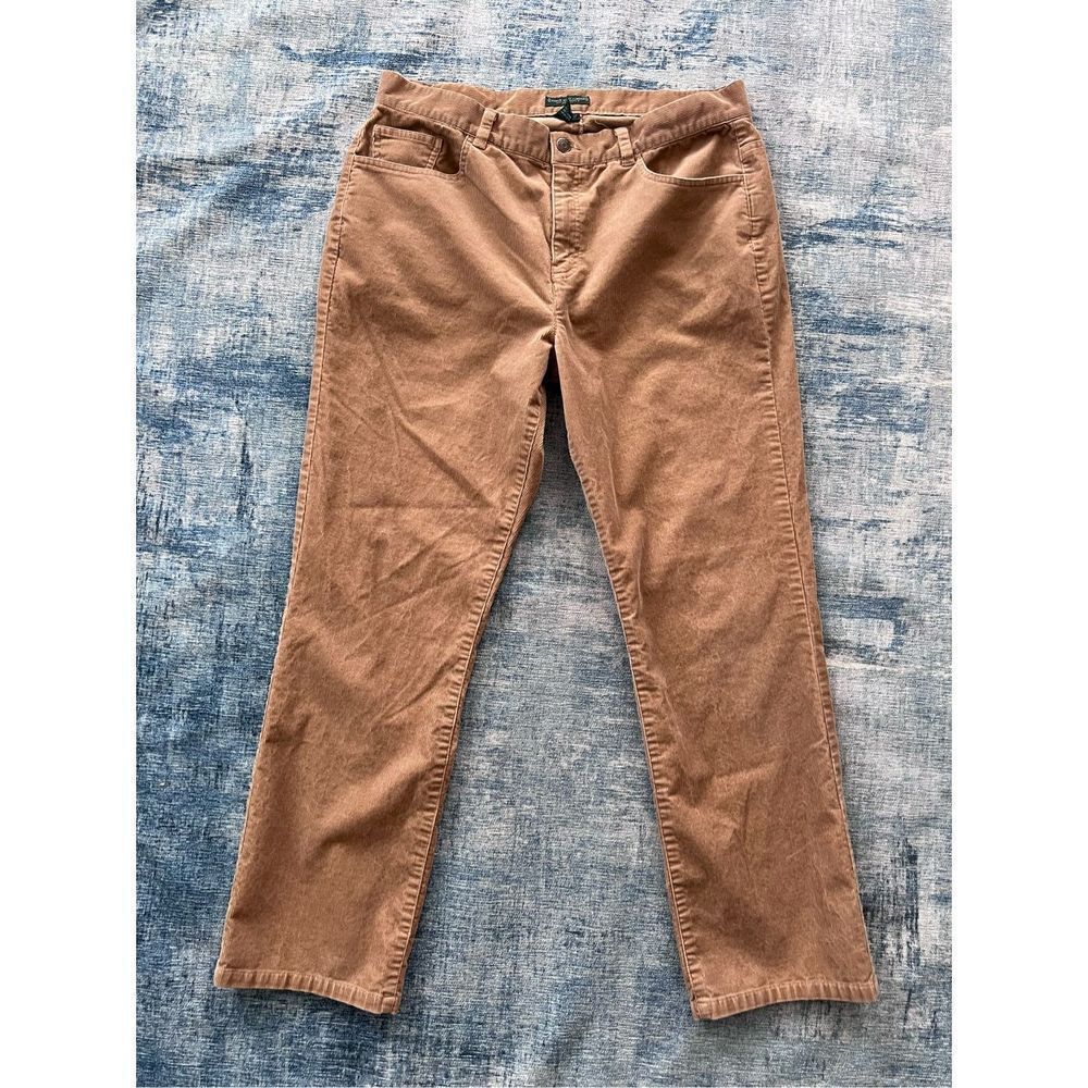 Lauren Ralph Lauren Tan Straight Leg Jeans